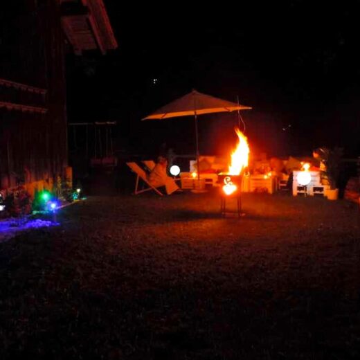 Sommer-Grillabend im Garten