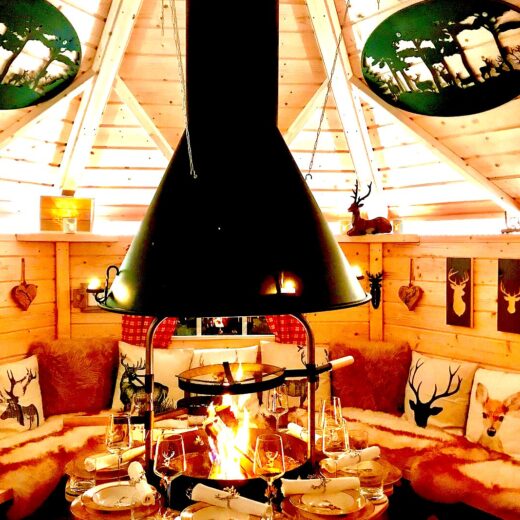 Fondue- & Raclette-Abend im Grill-Chalet